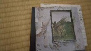 【国内盤】　LED ZEPPELIN 　4　　レッド・ツェッペリン Ⅳ　20P2-2026