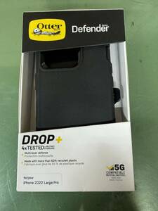 ★Otter Box オッターボックス Defender ディフェンダー iPhone 14Pro用ケース ブラック 中古 ★