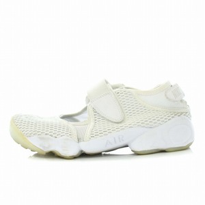 ナイキ NIKE Air Rift Breathe Pure Platinum スニーカー シューズ US8 25cm 白 ホワイト 848386-100 /TK ■OF レディース