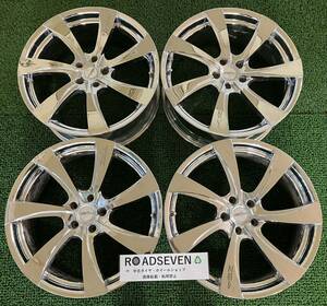 ★ZEA Weds ウェッズ 20インチ 20×8.5J +43 PCD114.3 5H ハブ:約73mm 4本Set アルミホイール 中古品 ★全体的に状態悪い ★送料無料