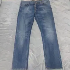 Nudie Jeans ヌーディージーンズ　W34 L32 防風加工極暖デニム