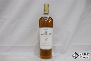 ◇1円～ ザ・マッカラン 12年 シングルモルト ダブルカスク 700ml 40% スコッチ