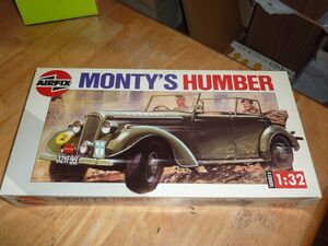 1/32 イギリス軍 バーナード・モントゴメリー元帥愛車 モンティーズ ハンバー　エアフィックス AIRFIX　MONTY