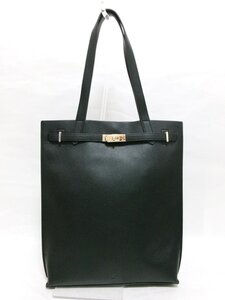 【送料込】 未使用品！2024年製☆&MyuQ アンドミューク バッグ ブラック 黒 AGLAIA TOTE アグライアトート 薄型 定価24,200円/966232