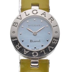 値下 ブルガリ BVLGARI BZ22S B.zero1 SS/レザー クォーツ レディース M#132067