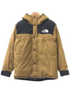 THE NORTH FACE◆MOUNTAIN DOWN JACKET_マウンテンダウンジャケット/M/ナイロン/キャメル/無地