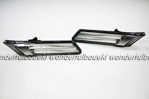 ポルシェ 911 997 前期 LED サイドマーカー　ホワイト 新品 左右セット