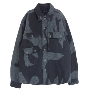 Engineered Garments エンジニアードガーメンツ 17AW CPO Shirt Animal Jacquard アニマル ウール ジャガード シャツ ジャケット【中古】