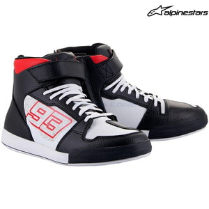 在庫あり alpinestars アルパインスターズ シューズ MM93 THUNDER RIDING SHOE カラー:BLACK WHITE BRIGHT RED(1304) サイズ:10/27.5cm