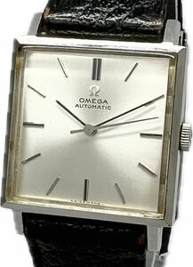 1円〜 H OMEGA オメガ 純正風防 スクエアケース レディース 自動巻き アンティーク ヴィンテージ 時計 22539281