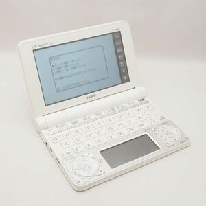 CASIO XD-N4800 Ex-word 電子辞書 高校生 カシオ エクスワード ジャンク品 管17726