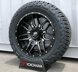 20x10J ハイラックス GUN125 XF OFFROAD XF222 20インチマッドタイヤホイールセット YOKOHAMA GEOLANDAR X-AT 285/55R20 33x12.50R20