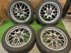 BBS RG749 18インチ 7.5J +50 PCD114.3 5H 夏タイヤ 225/45R18 タイヤホイール 4本セット