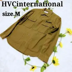 HVCinternational エイチブイシー ユーティリティシャツ 長袖