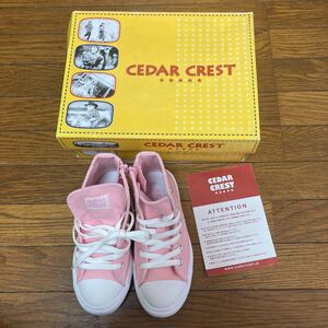 CEDAR CREST（セダークレスト）スニーカー、18cm、ピンク