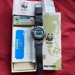 ☆★即決有★☆激レア！ELパンダ 限定 WWF プロトレック PRL-20 CASIO PROTREK PRL-20 カシオ デジタル腕時計 プロトレックレイ ★