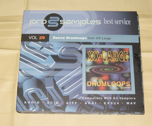 ★PRO SAMPLER EASTWEAT vol.29 DANDE DRUMLOOPS (from XX-LARGE)★