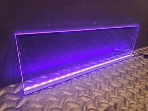 トラック 社名プレート 屋号看板 LED アクリルプレートトラック アンドン 安全窓 内装 デコトラ ダンプ トレーラー 電源付