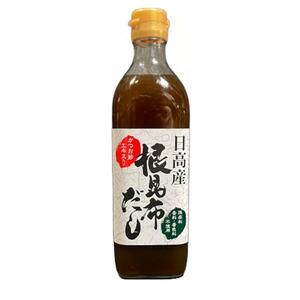 こんぶだし 日高産根昆布だし かつお節エキス入り 保存料・香料・着色料不使用 ねこんぶだし ネコンブダシ 500ml×8本