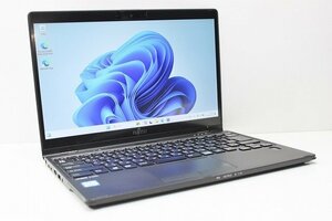 1円スタート ノートパソコン Windows11 2in1PC 富士通 LIFEBOOK U939X/A 第8世代 Core i5 SSD256GB メモリ8GB タブレットPC カメラ タッチ