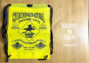 surf n sea Hawaii サーフンシー　エコバッグ ハワイ HAWAII ハレイワ ショップバッグ　美品　ナップサック