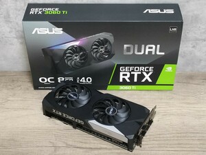 NVIDIA ASUS GeForce RTX3060Ti 8GB DUAL OC 【グラフィックボード】