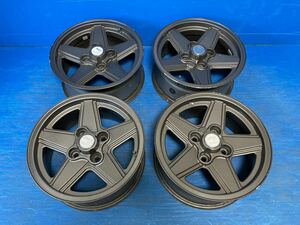 DRAG 902 15インチ 15x6.5JJ +22 114.3/4H 中古4本 当時物 旧車