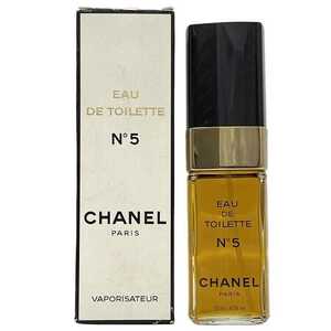 シャネル 香水 NO5 オードトワレ ec-18322 開封済み EAU DE TOILETTE 中古 CHANEL