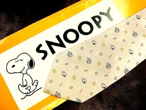 ★並品★4K00500【ピーナッツ】SNOOPY 「スヌーピー バット ボール グローブ 柄」ネクタイ