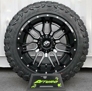 20x12J TJ JK JLラングラー XF OFFROAD XF222 20インチマッドタイヤホイール ATTURO TRAIL BLADE MT 285/50R20 33x12.50R20 35x12.50R20