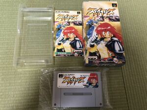 ★超美品 SFC スーパーファミコン スレイヤーズ SLAYERS/取説・ソフト袋・プラトレイ付　送料無料★