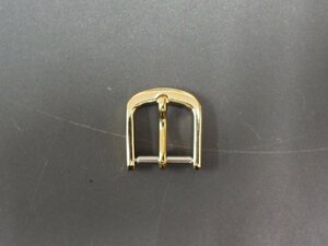 中古 セイコー シチズン カシオ 汎用 尾錠 美錠 ピンバックル 色: ゴールド 幅: 10mm 管理No.31655