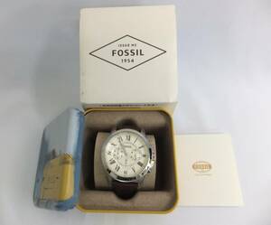 FOOSIL 腕時計　メンズ　GRANT FS4735/電池交換済/中古