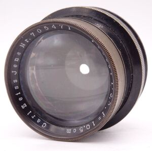 【希少銘玉】 Carl Zeiss Jena Tessar 1:3.5 f=10.5cm 単焦点 オールドレンズ Lマウント ライカ F3.5 105mm カールツァイス 戦後 レトロ