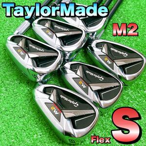 TaylorMade テーラーメイド　M2 アイアンセット　メンズゴルフクラブ