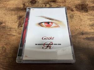 GACKT DVD「THE GREATEST FILMOGRAPHY 1999-2006 ～RED～」PV集●