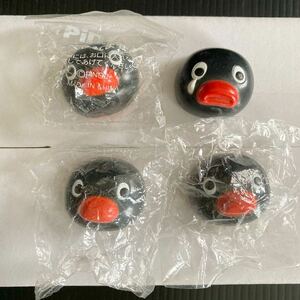 新品★PINGU★ピングー　マスコット　スタンプ　4点セット★フィギュア