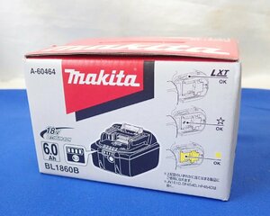 ◎未使用　makita　マキタ　18V　6.0Ah　純正バッテリー　BL1860B