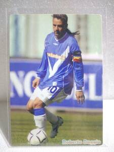 中国製カード Roberto Baggio ロベルト・バッジョ ブレシア イタリア代表