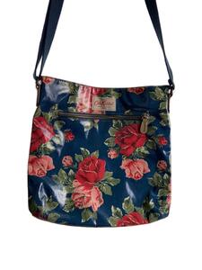 Cath Kidston◆ショルダーバッグ/PVC/NVY/花柄/1-120112-1