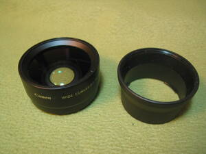 Canon WIDE CONVERTER WC-DC52　LA-DC52C　セット品