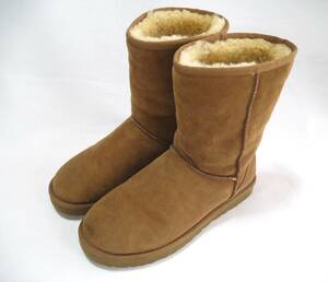 UGG アグ クラシックショート ムートンブーツ メンズ US9 (27cm) 5800 Classic Short Sheepskin Boots MENS