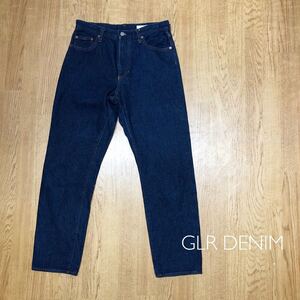 GLR DENIM＊ユナイテッドアローズ レディース40 デニムパンツ ジーンズ ロングパンツ ボトムス インディゴ コットン100% カジュアル 古着