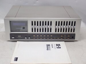 SANSUI サンスイ グラフィックイコライザー SE-9 説明書付き ¶ 70F70-4