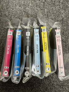 EPSONインクカートリッジ 6色 6本セット 箱なし 使用期限不明