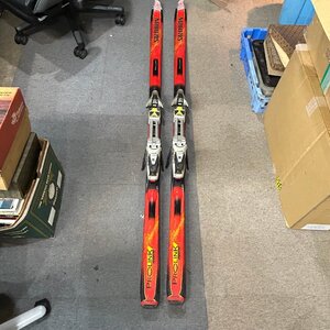 ♪O♪ SALOMON PROLINK EOUIPE 3辺合計約227cm 赤 スキー板 スキー ウィンタースポーツ スポーツ用品 ♪A-241105