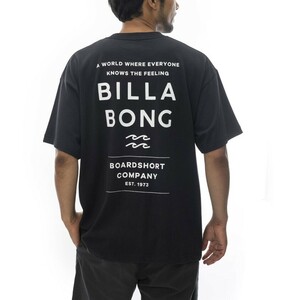 【SALE】★送料無料★2024春夏 新品【BILLABONG/ビラボン】DECAF Ｔシャツ BLK メンズM BE011-213