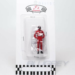 Cartrix 1/43 F1 ドライバー フィギア ジャック・ヴィルヌーブ フェラーリ Jacques Villeneuve Ferrari Figure レジンモデル