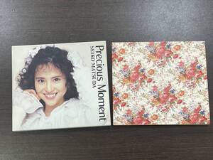 ★【CDアルバム】松田聖子 プレシャス・モーメント Precious Moment Precious Heart あなたにありがとう 他 全10曲収録★盤面キレイ