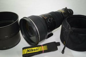 【 AF鳴き 玉キレイ 】Nikon AF-S 400mm F2.8 DII ED 純正フード付 ニコン [管NI4373]